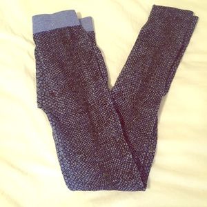 Nikibiki blue snakeskin leggings